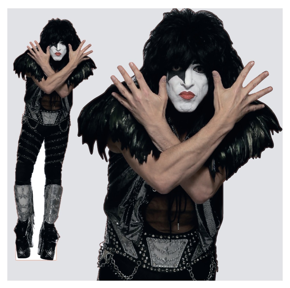 Фигура из картона KISS Пол Стэнли