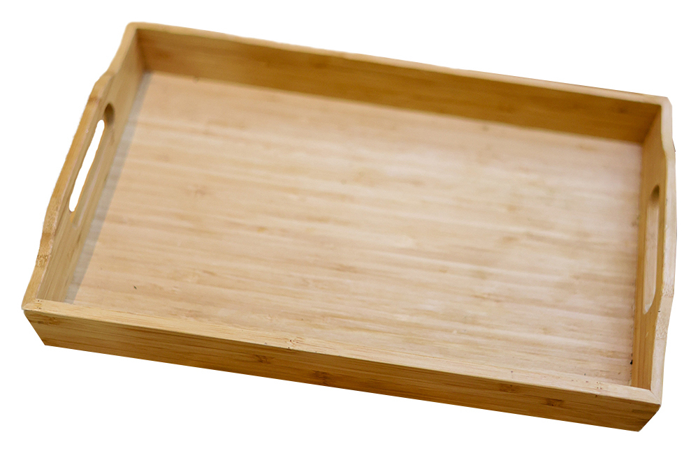 Поднос деревянный с ручками 35×24