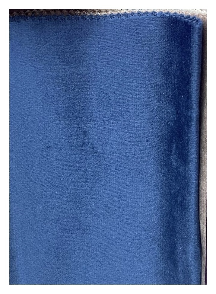 Салфетка бархатная синяя 45×45 см