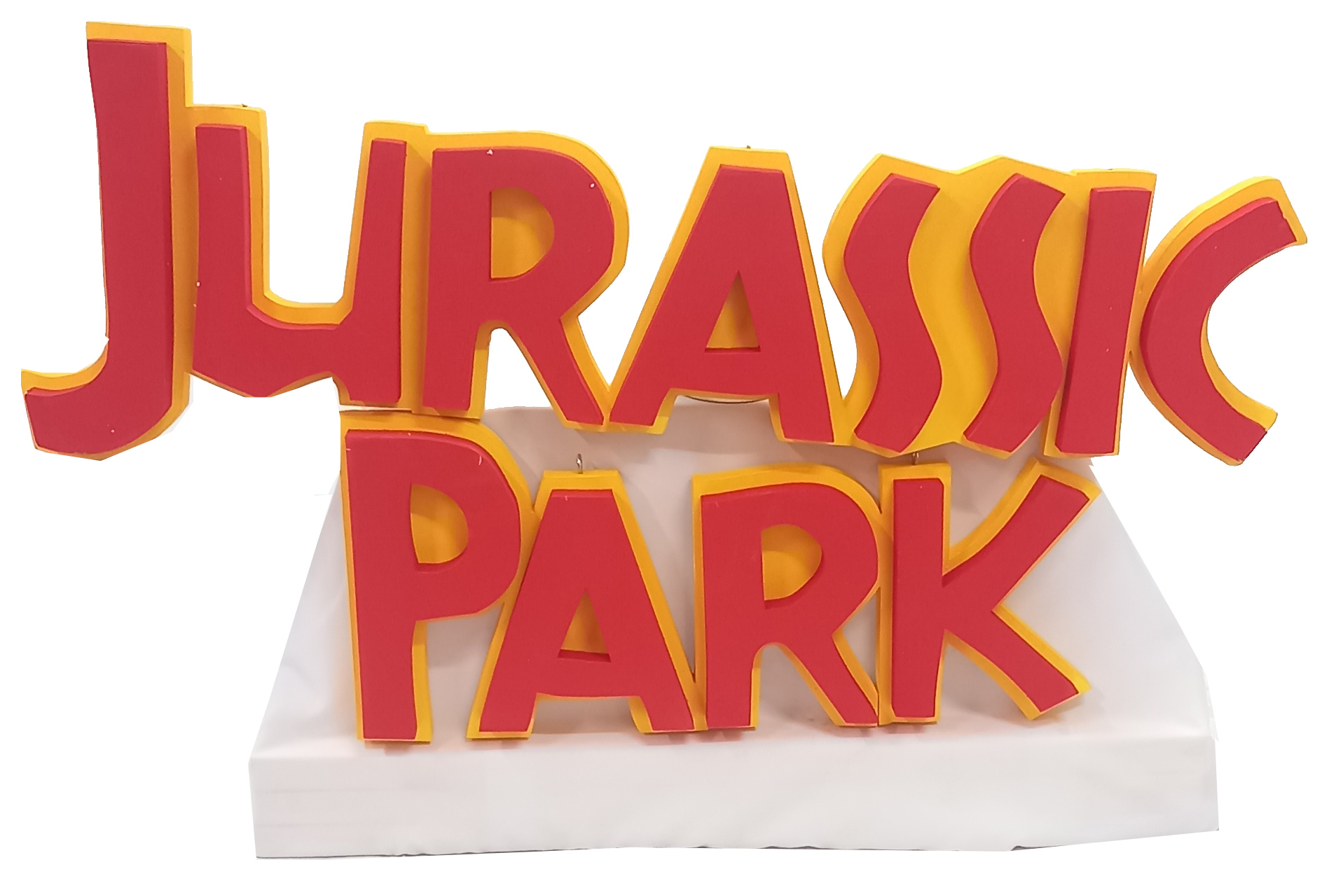 Надпись "jurassic park"