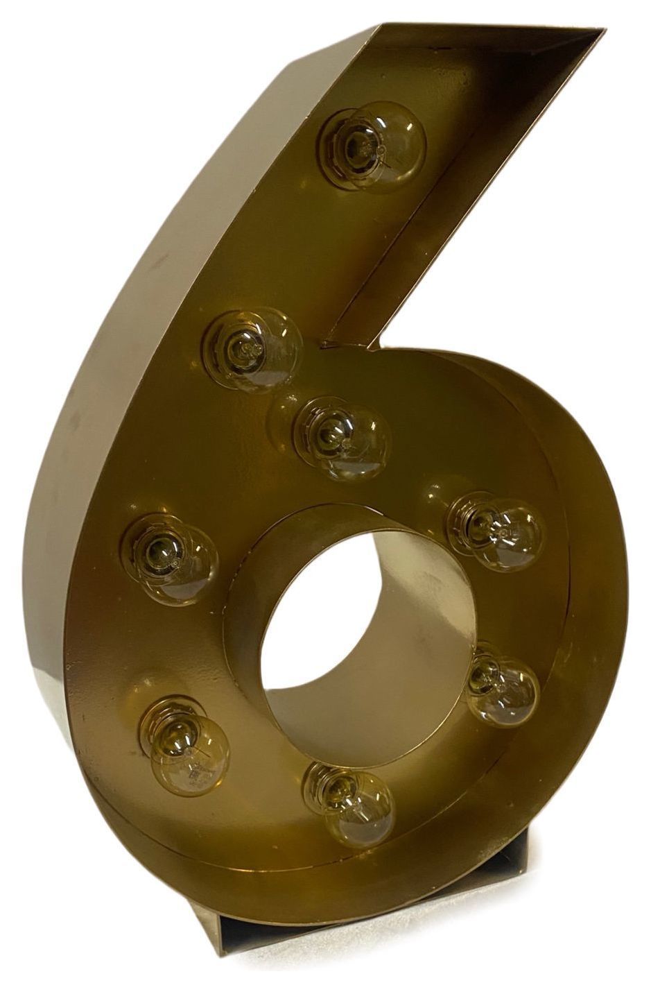 Световая цифра "6" 50см