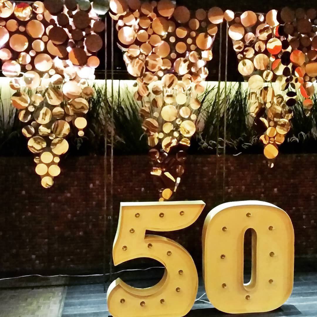 Световая цифра "5"