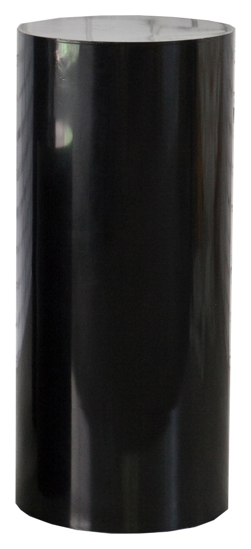 Колонна тубус цилиндр черный глянец XXL