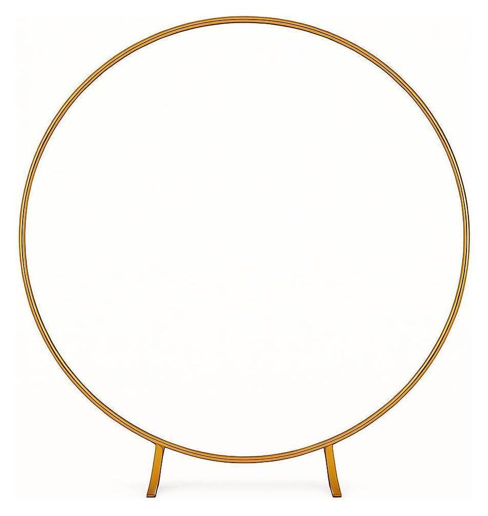 Арка круглая золотая Round Gold 200 см