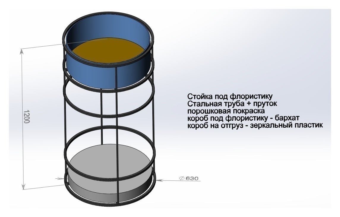 Стойка под флористику