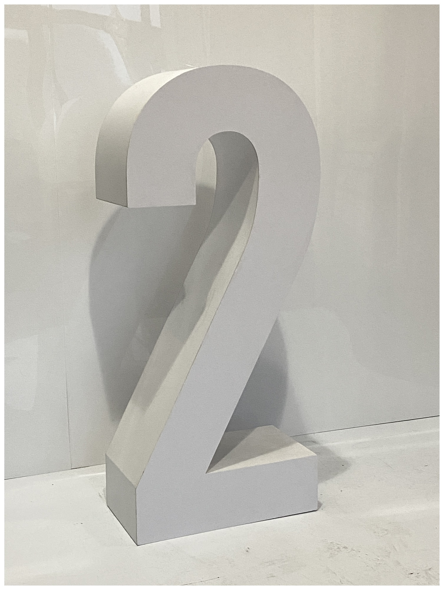 Цифра "0" белая
