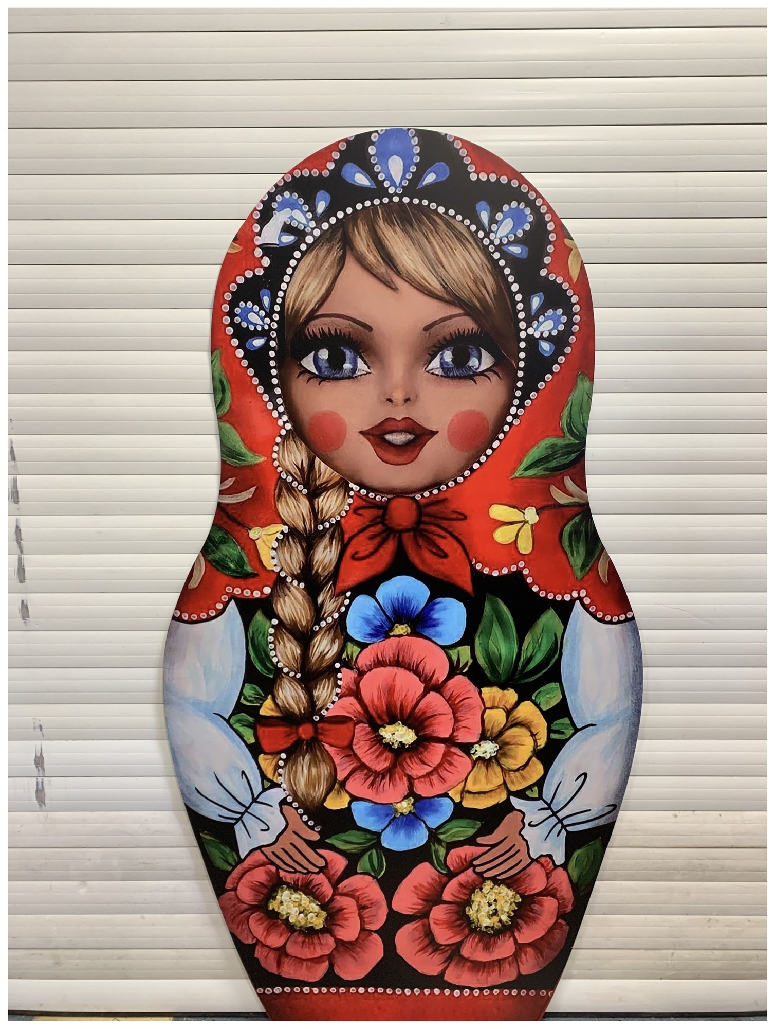 Матрешка с подставкой