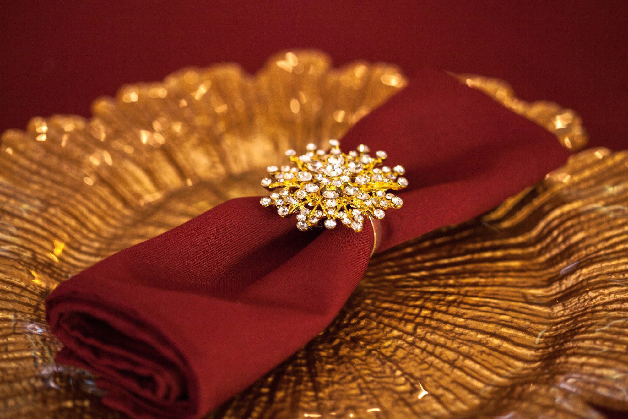 Тарелка подстановочная «Gold Pearl»