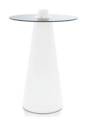 Стол коктейльный LIGHT D70 светящийся (Пульт+ЗУ)