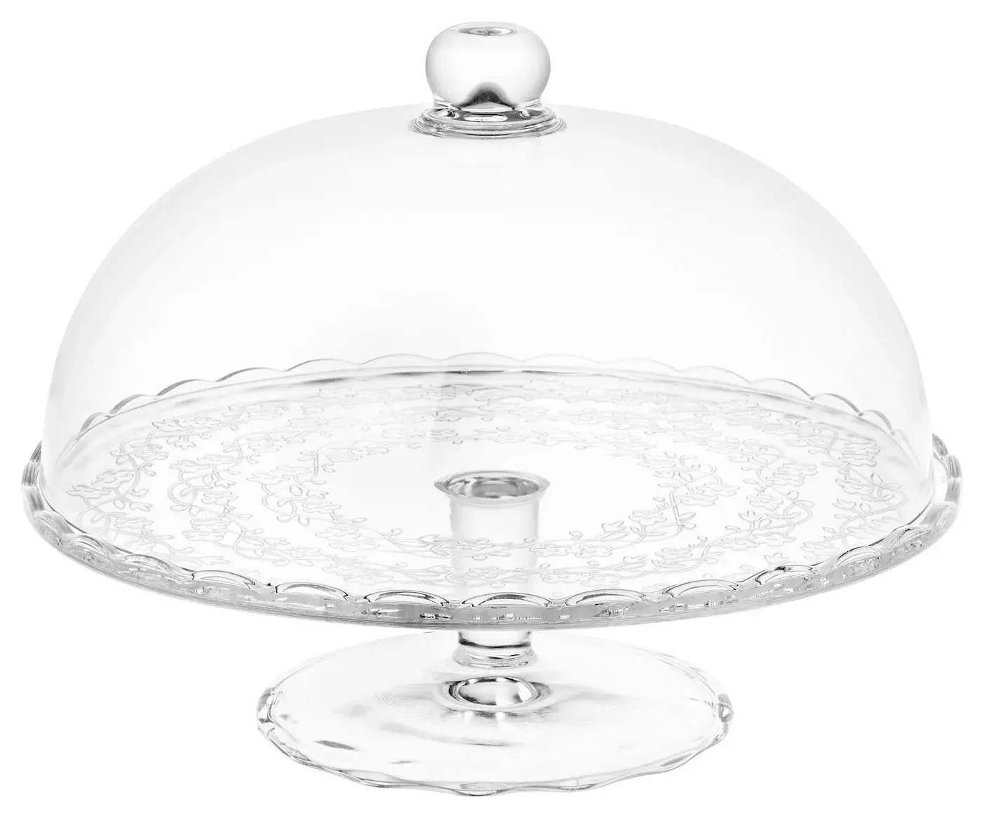 Тортница d-29cm с крышкой