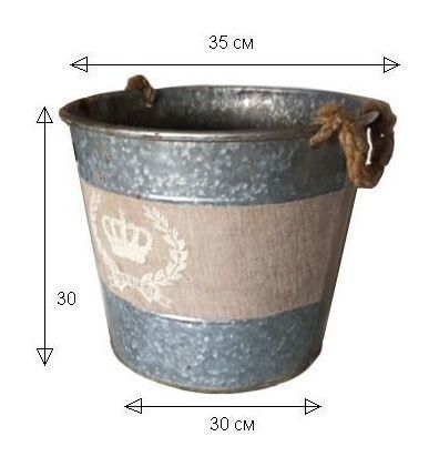 Ведро "Британия" 30 см