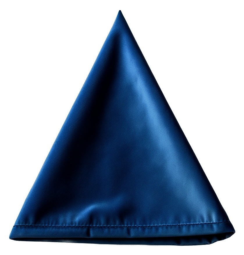 Салфетка бархатная синяя 45×45 см