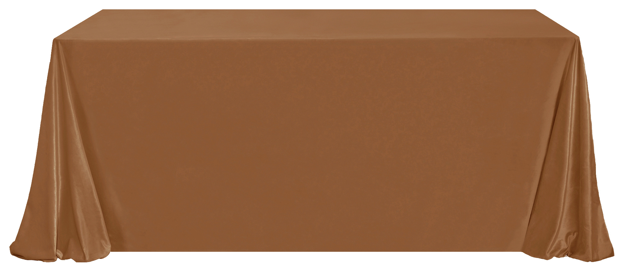 Скатерть "Бархат" охра президиумная 550х300