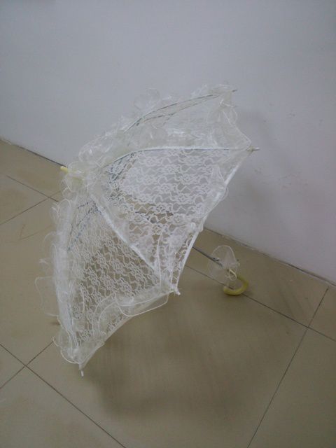 Зонт кружевной, айвори