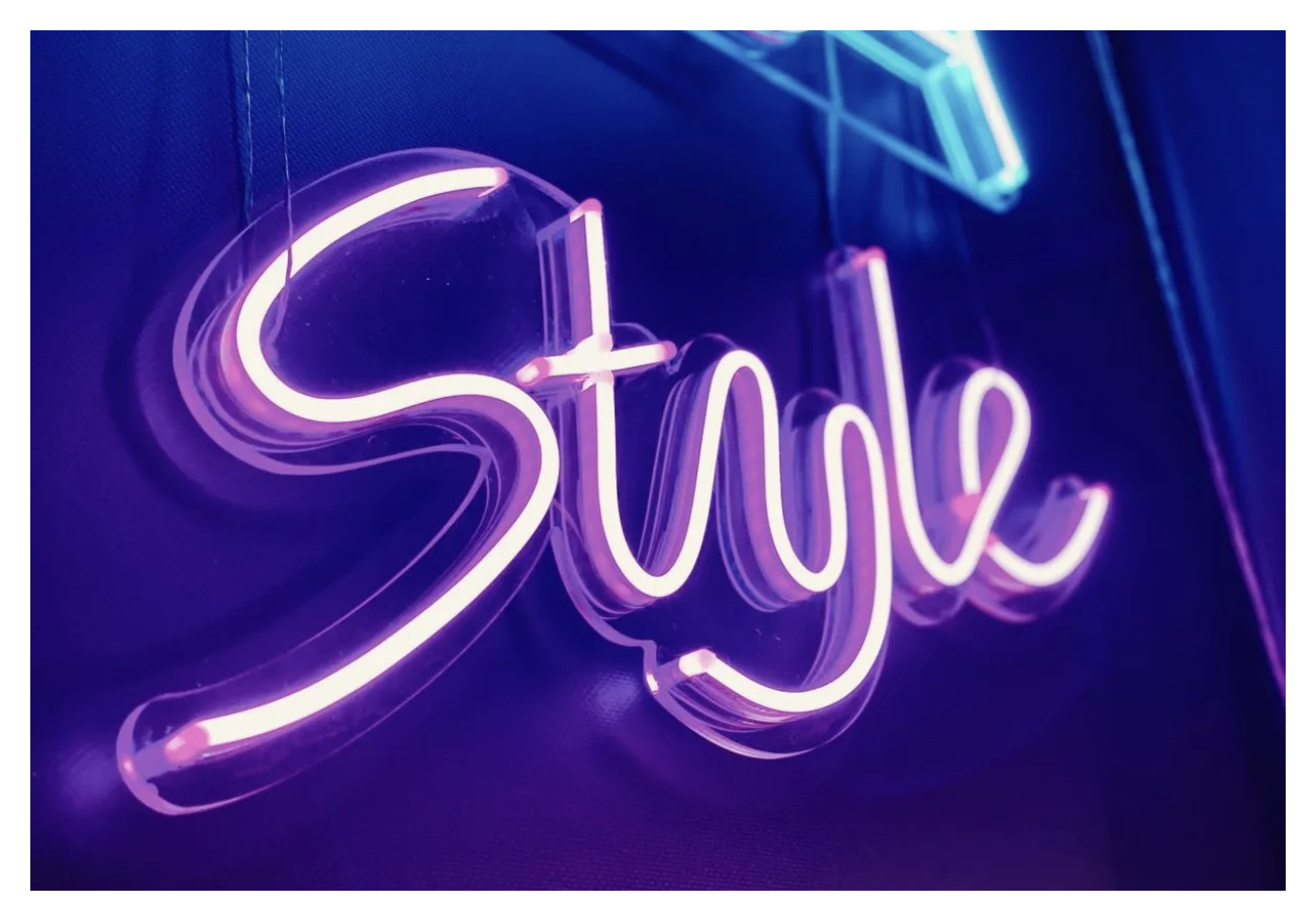 Вывеска Неоновая "Style”