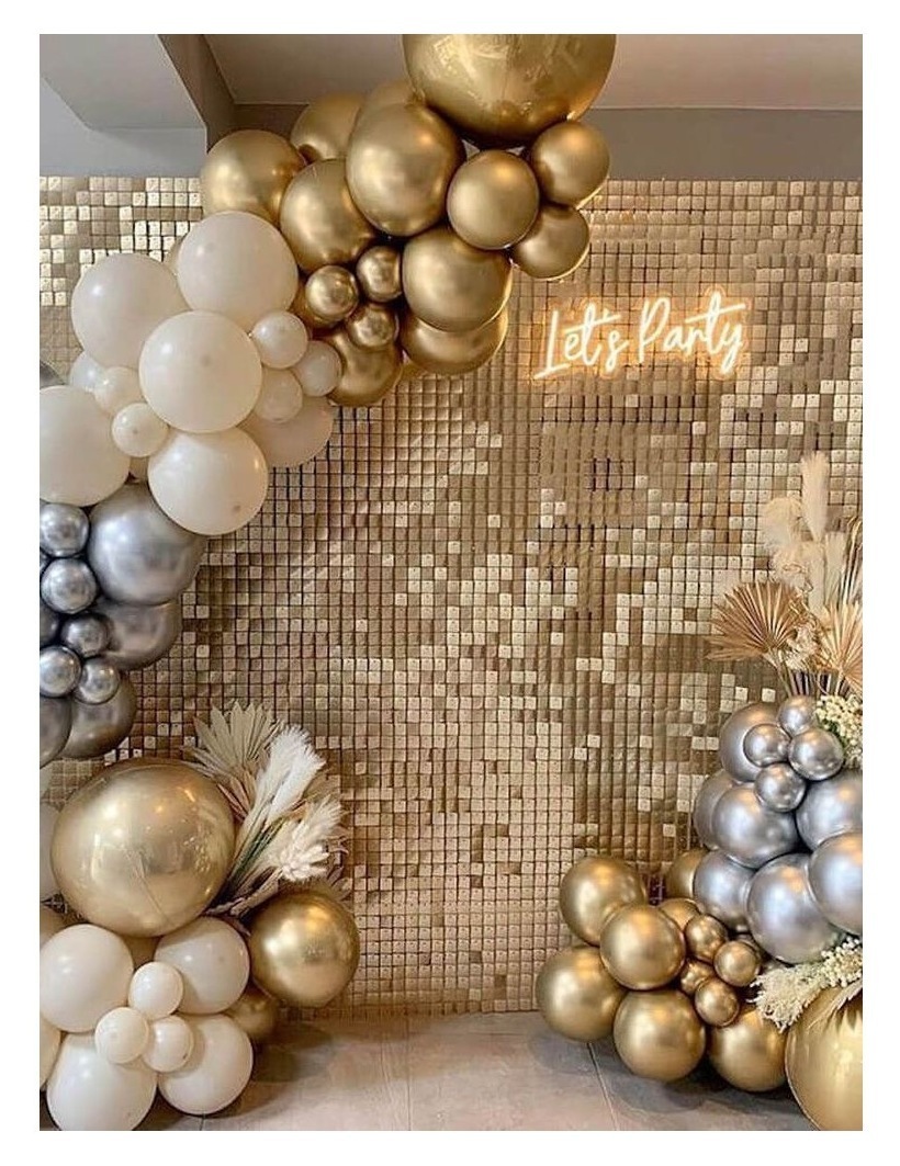 Неоновая надпись « Let’s party»