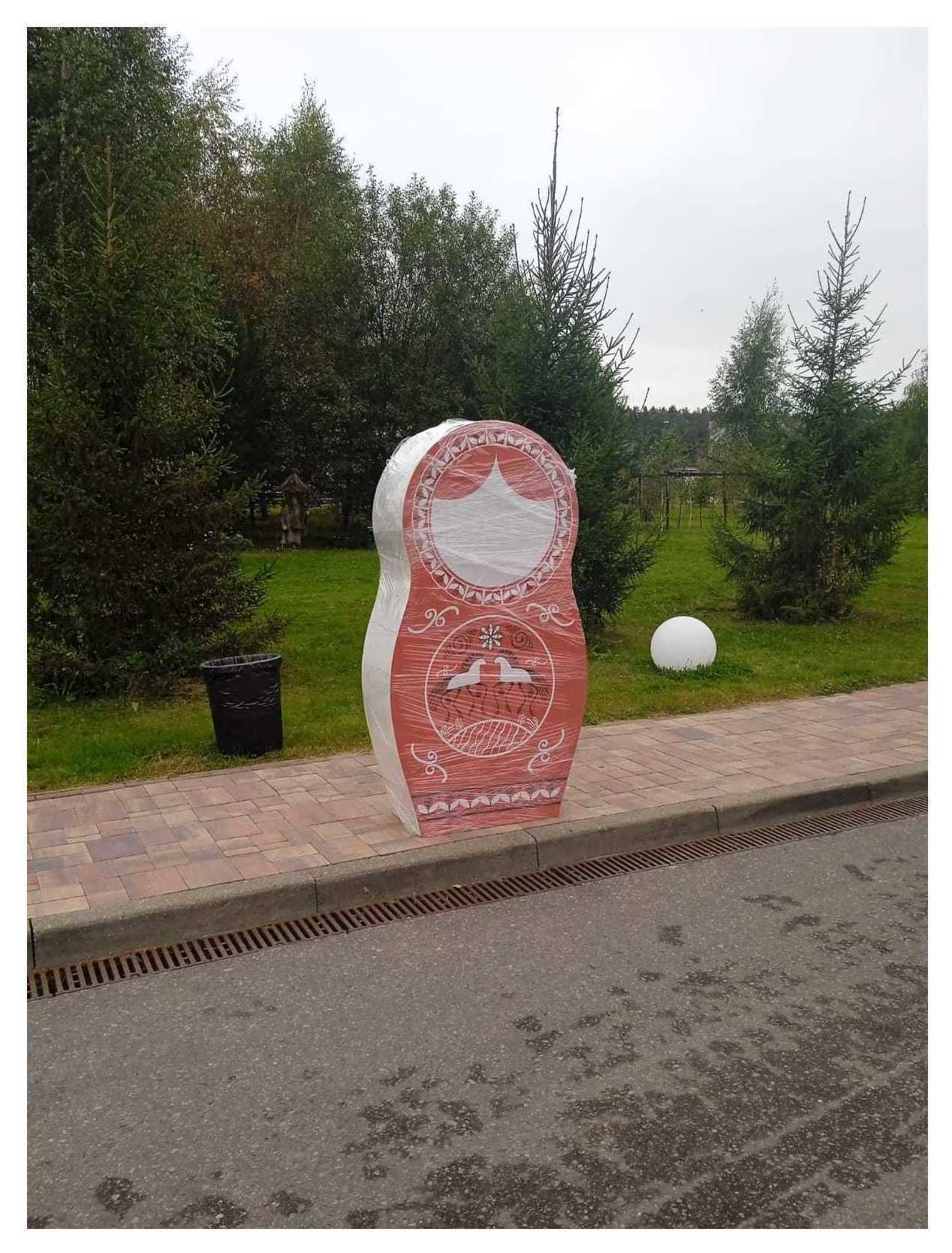 Матрешка Ростовая Красная