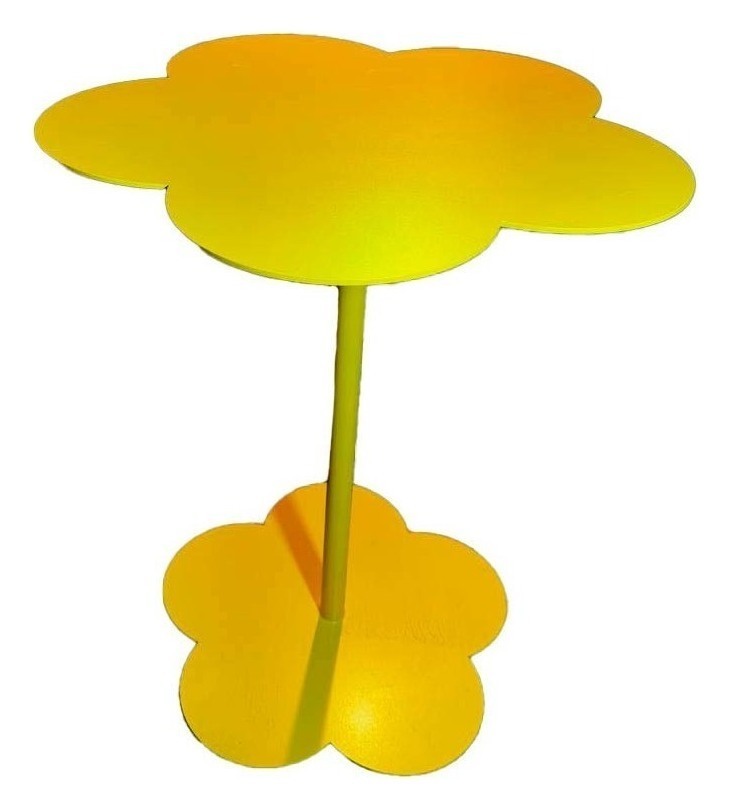 Стол журнальный Желтый "flower"