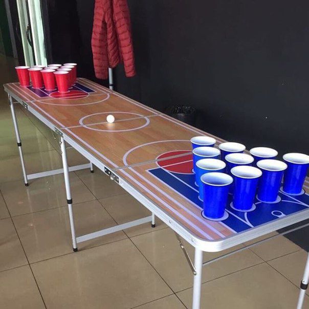 Стол для игры в Бир понг (beer pong)