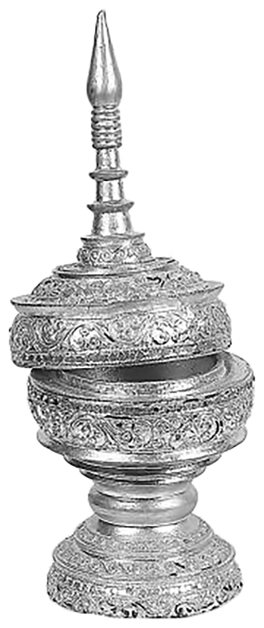 Шкатулка "БОМБЕЙ" серебро