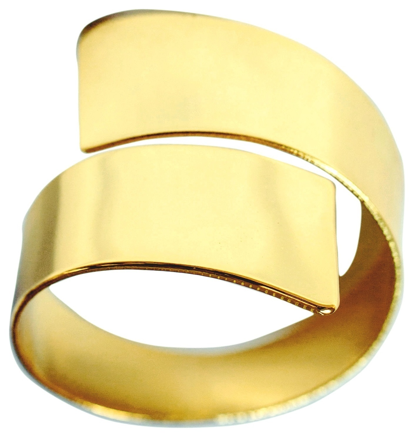 Кольцо для салфеток gold wave