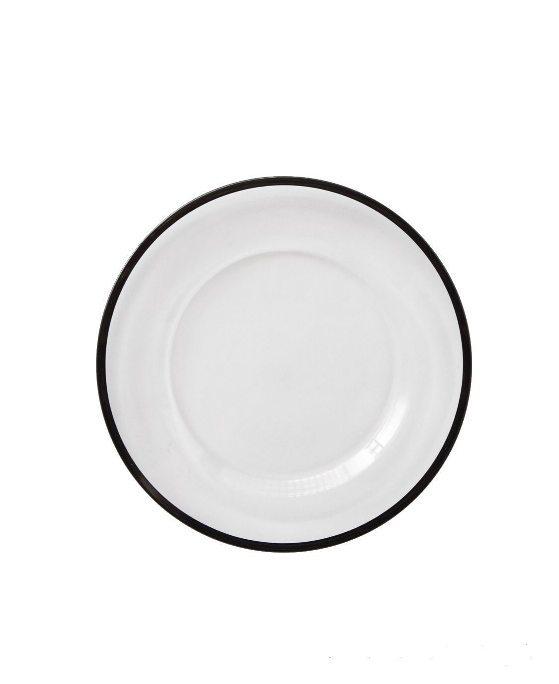 Порционная тарелка Black Rim 28 см