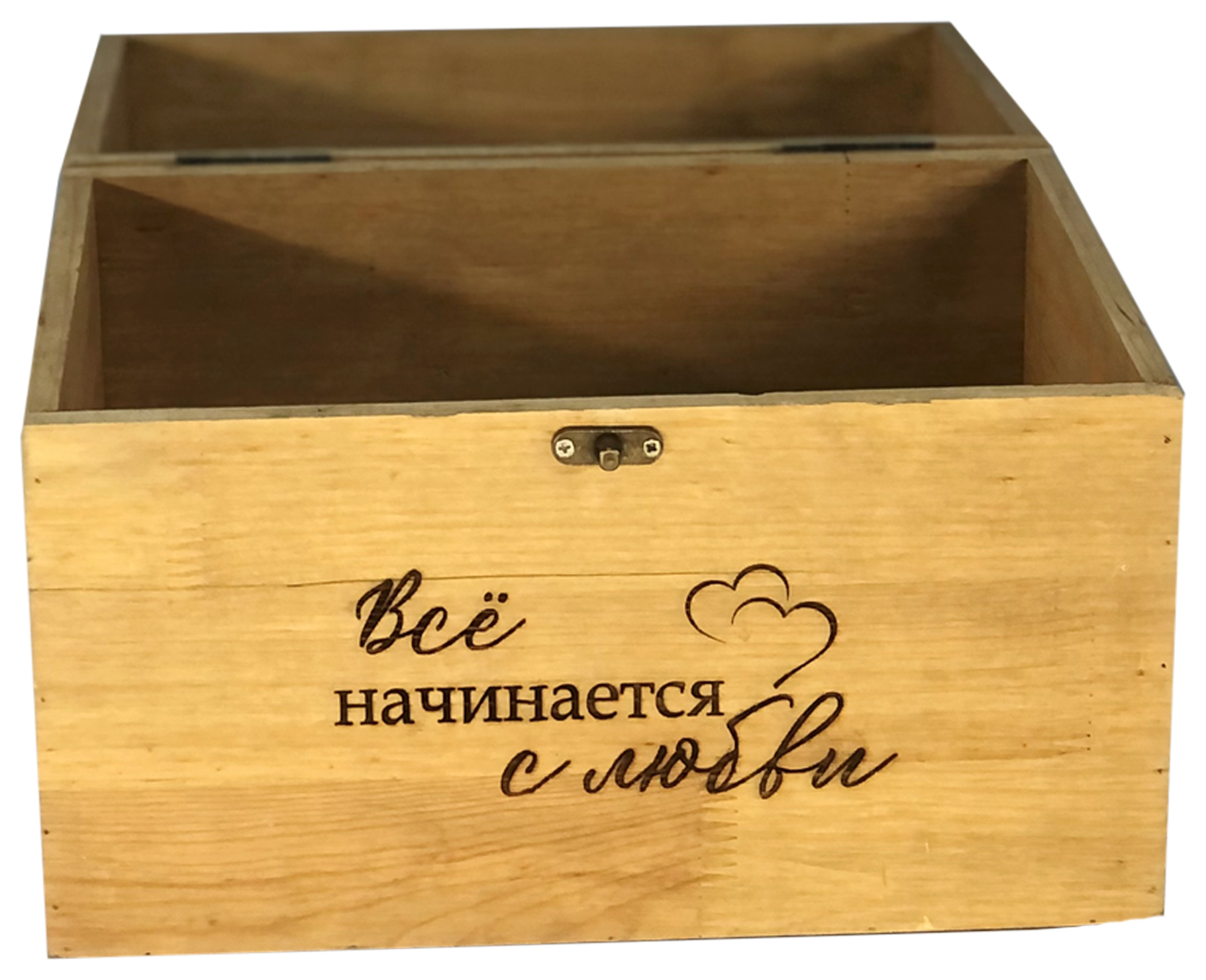 Сундук для конвертов "Все начинается с любви"