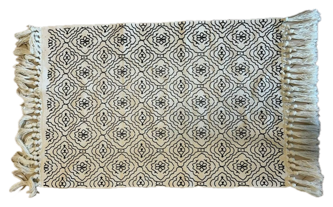 Коврик Бохо 105*60 см мелкий рисунок