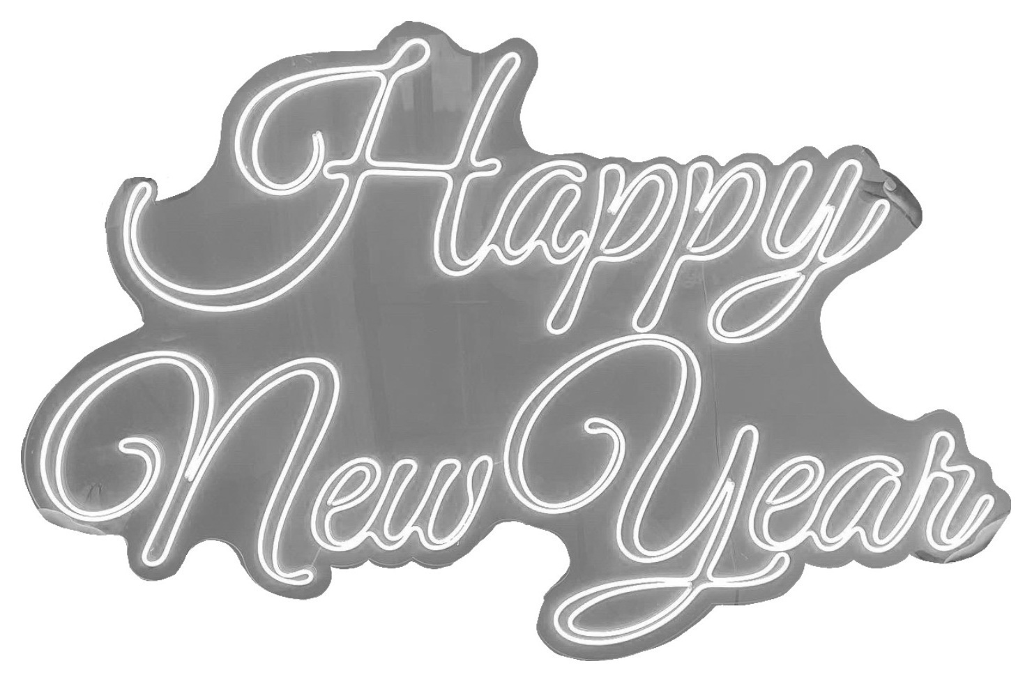 Неоновая вывеска HAPPY NEW YEAR