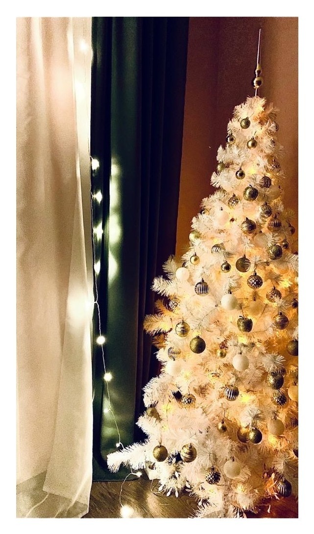 Ель искусственная Колорадо белая 150 см