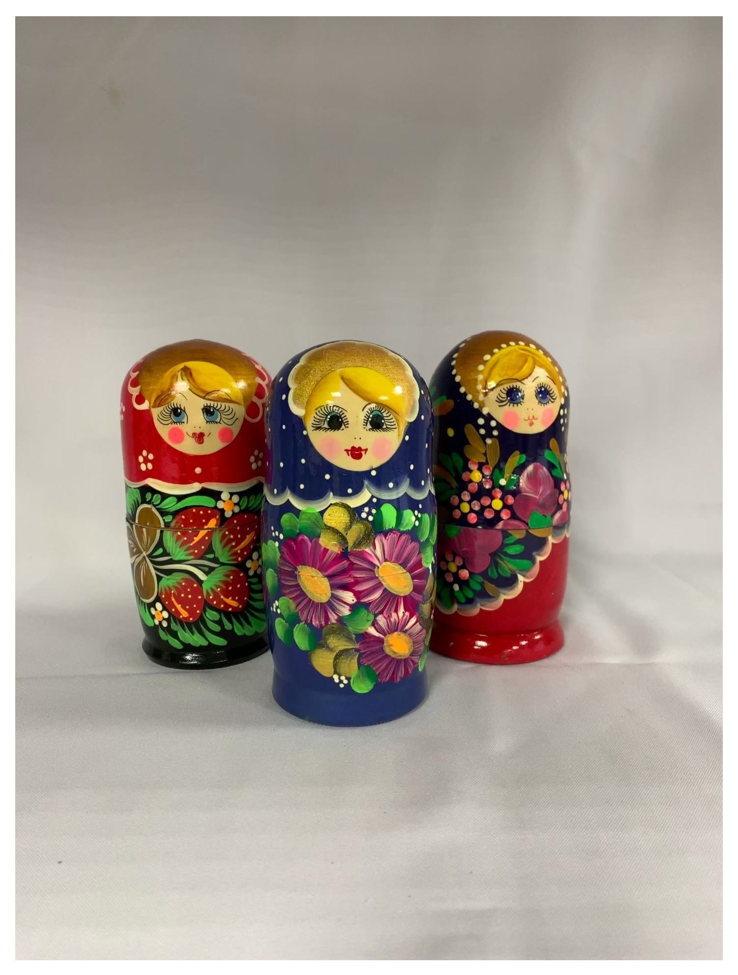 Матрешка росписная, раскладная из 4 шт