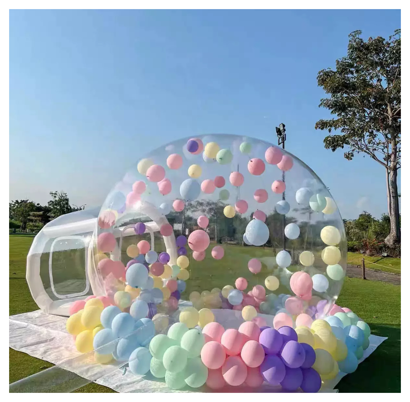 Фотозона  шар - Бабл хаус BUBBLE HOUSE