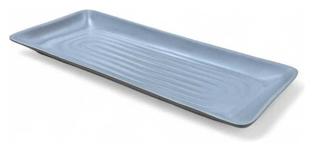 Блюдо GRAY 30*14см прямоугольное
