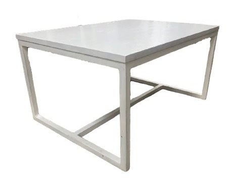 Стол журнальный LOFT 80*60 см. белый дерево