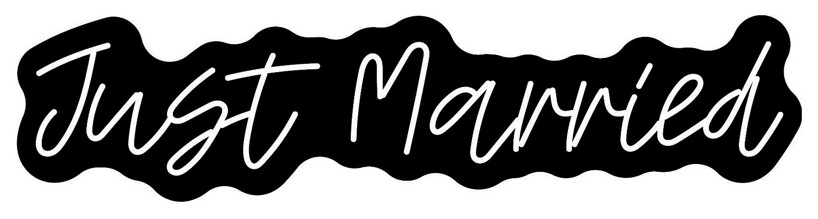 Неон «JUST MARRIED»