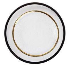 Cет тарелок Mix Rim 28/22 cm