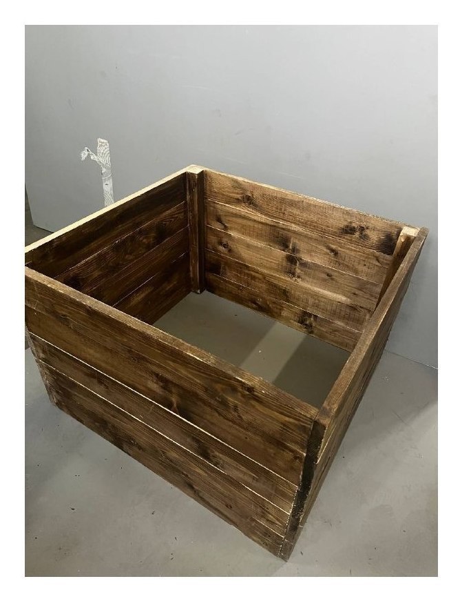 Кашпо напольное деревянное