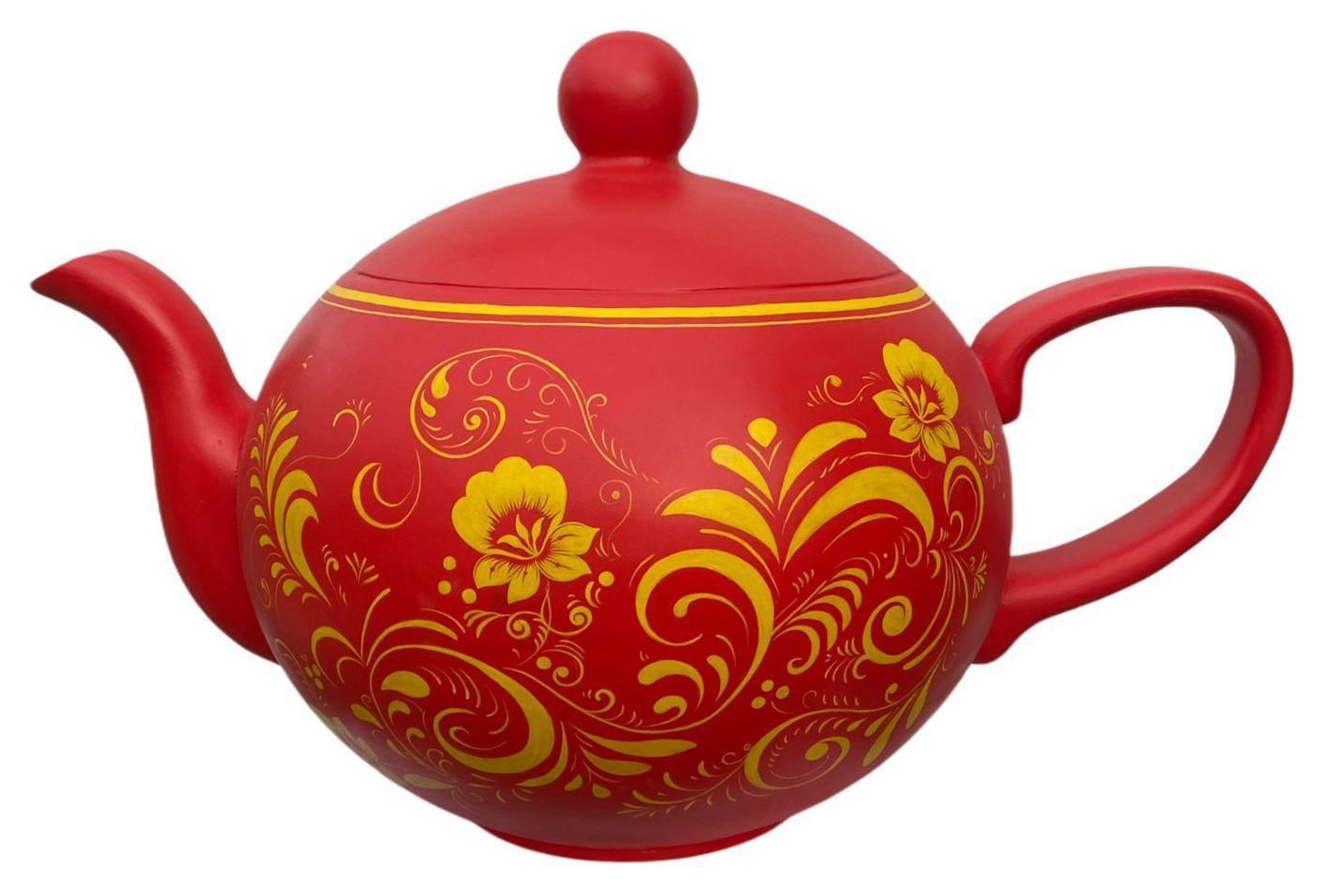 Чайник "Хохлома"
