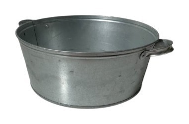 Металлический таз
