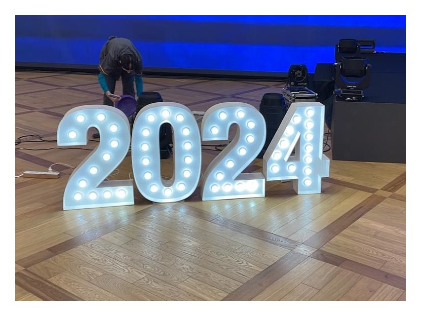 Цифры 2027_белые 75см