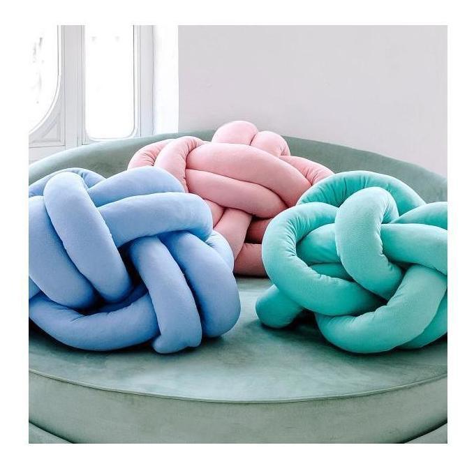 Подушка-сидушка KNOT фиолетовая