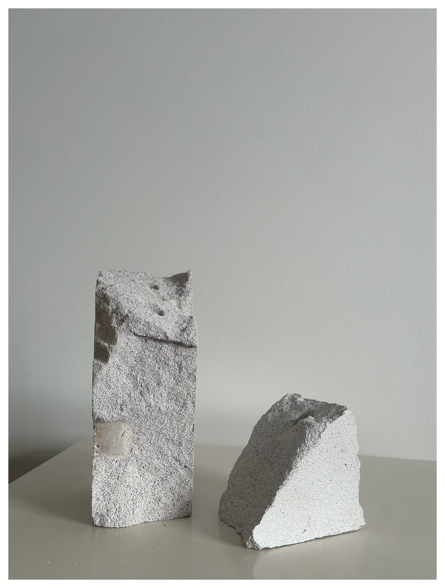 Авторская ваза бетон