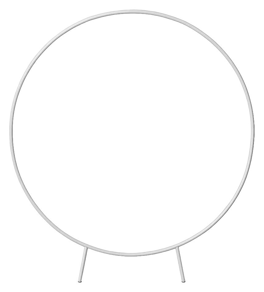 Арка круглая белая Round White 200 см