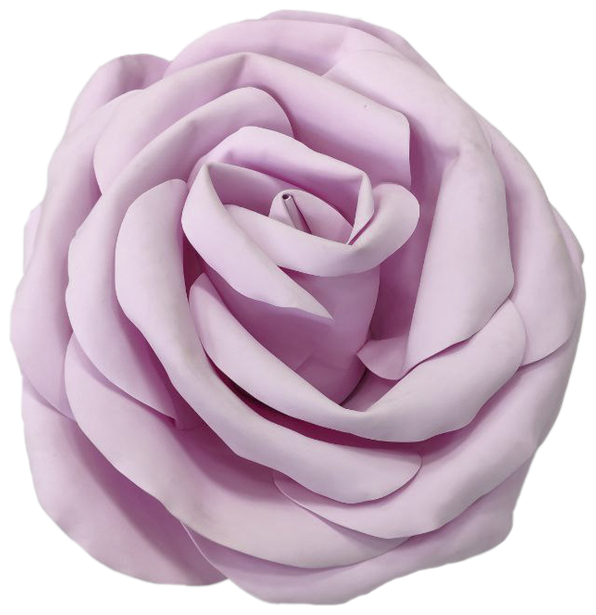 Роза из фоамирана большая розовая 70*45