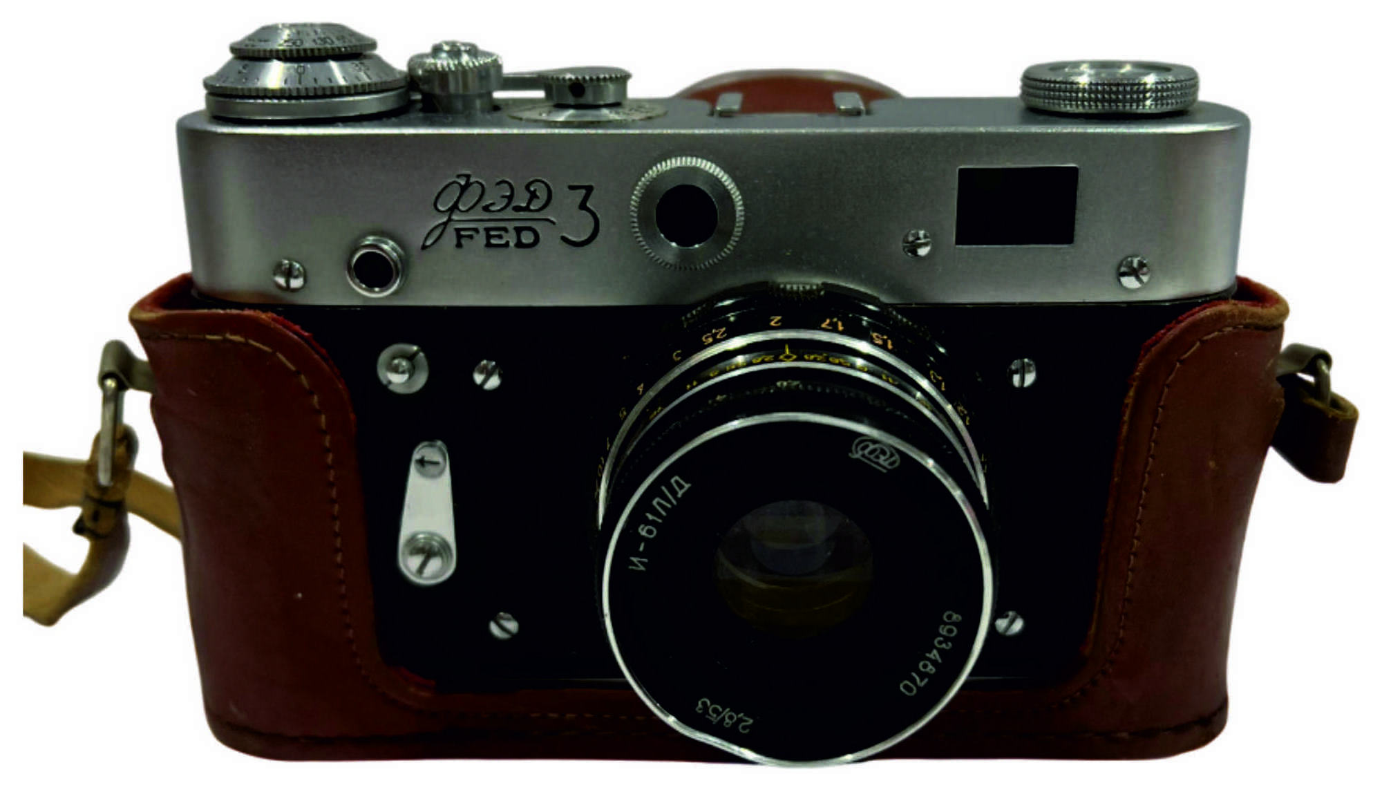 Ретро фотоаппарат Фед 3