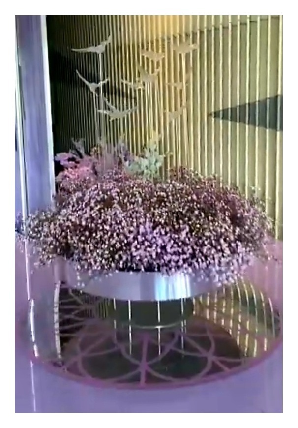 Стойка для цветов круглая