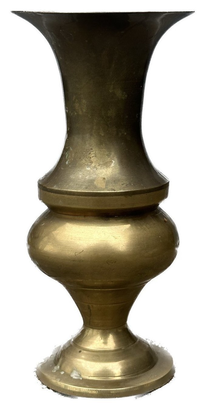 Латунная ваза 14