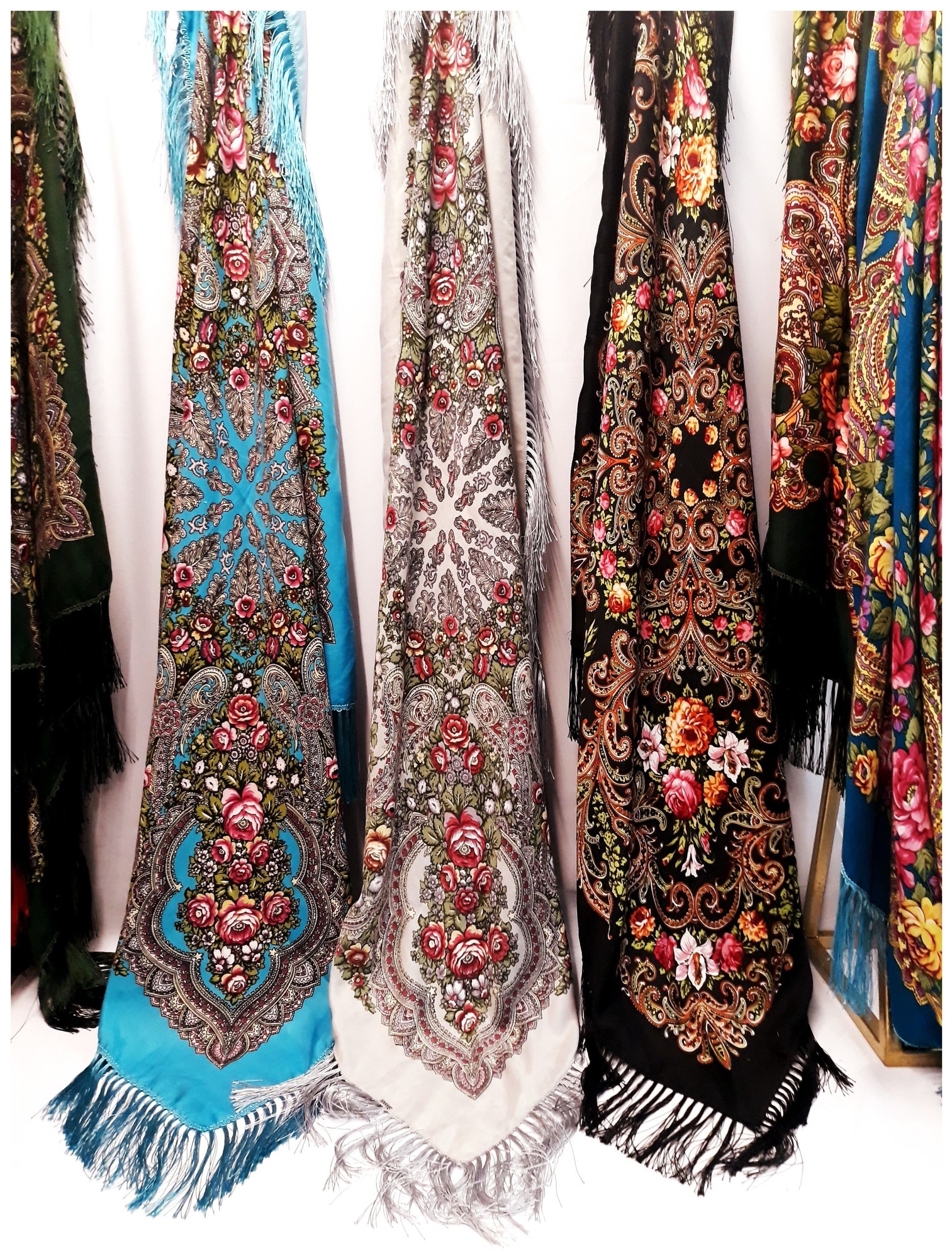 Платок павлопосадский (микс)