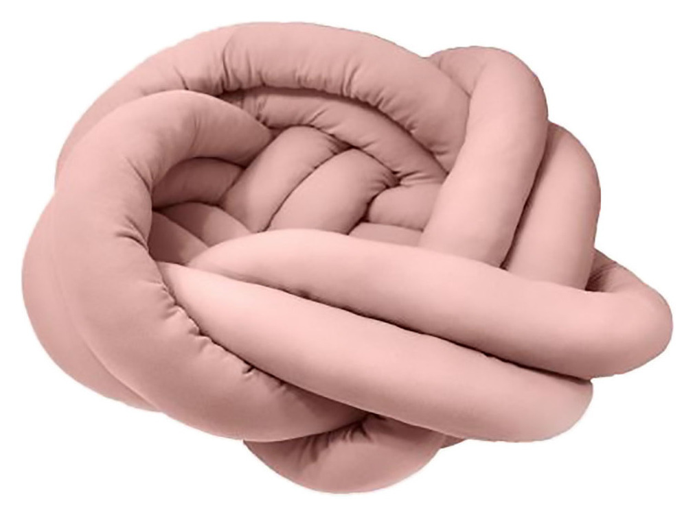 Подушка-сидушка KNOT розовая
