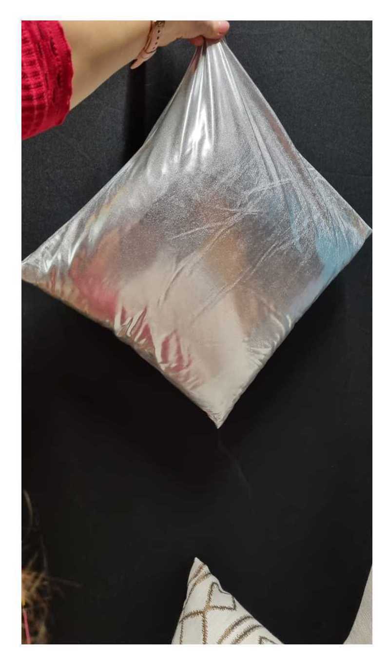 Подушка Серебро 40*40 и 45*45 Диско Космос